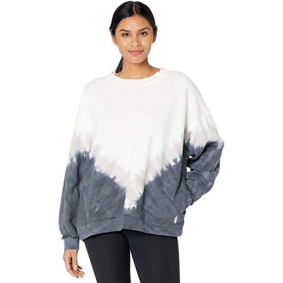 Free People Sweaters - NWT Free People Movement Metti Ombre Tie Dye Lounge Gorpcore Sweatshirt